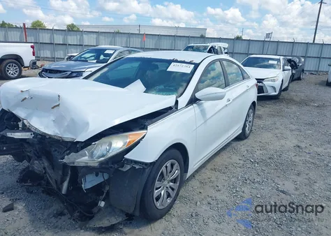 2013 Hyundai Sonata Gls из США, поврежденный, VIN 5NPEB4AC0DH536567